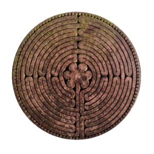 Labyrinth aus Chartres Notre Dame